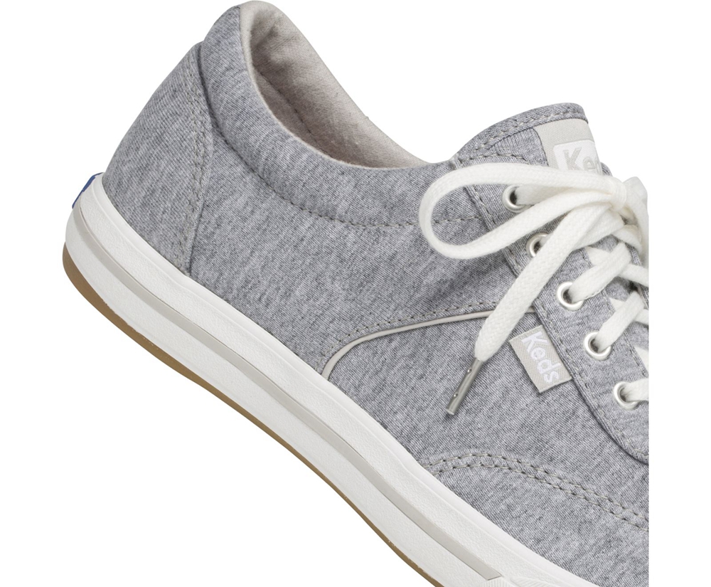 Keds Womens Sneakers Grey - Courty Jersey - 713GWQODL